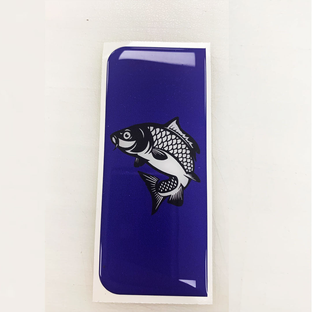 Logo Raised Gel Number plate badge