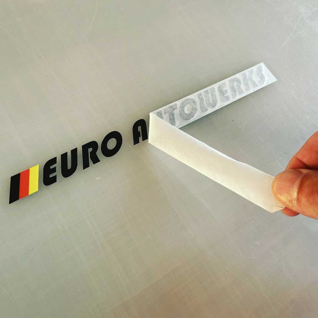 car transfer stickers in full colour print