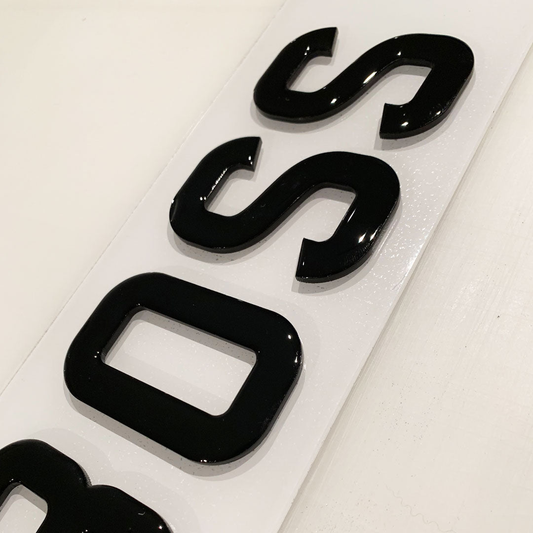 Raised 4D GEL plates