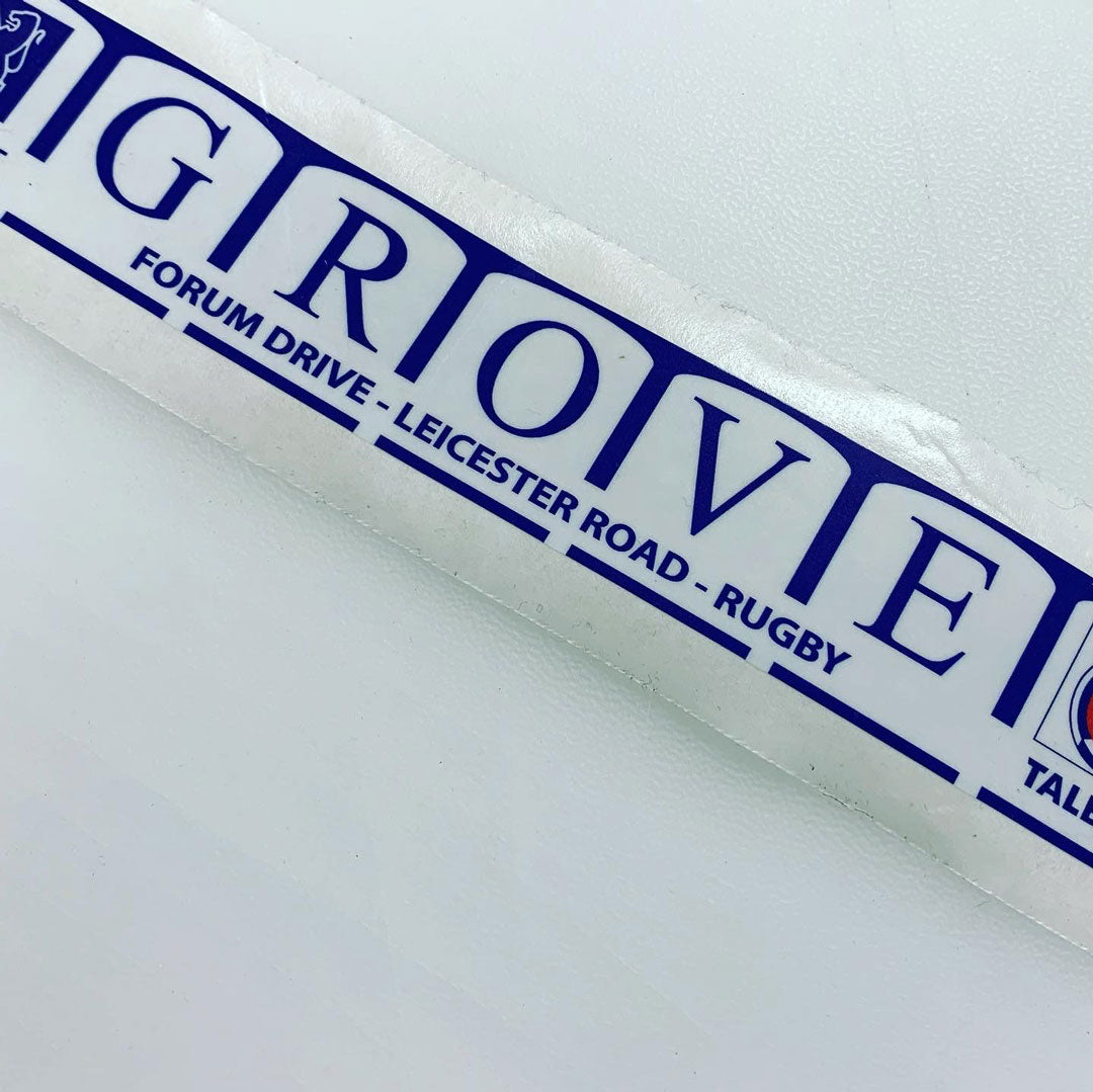 Peugoet Grove Dealership window decal sticker