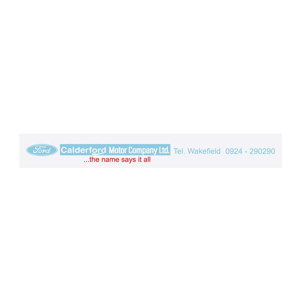 Car Dealer Replica Window sticker | Pro Plates