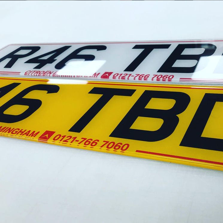 Replica Dealer Plates