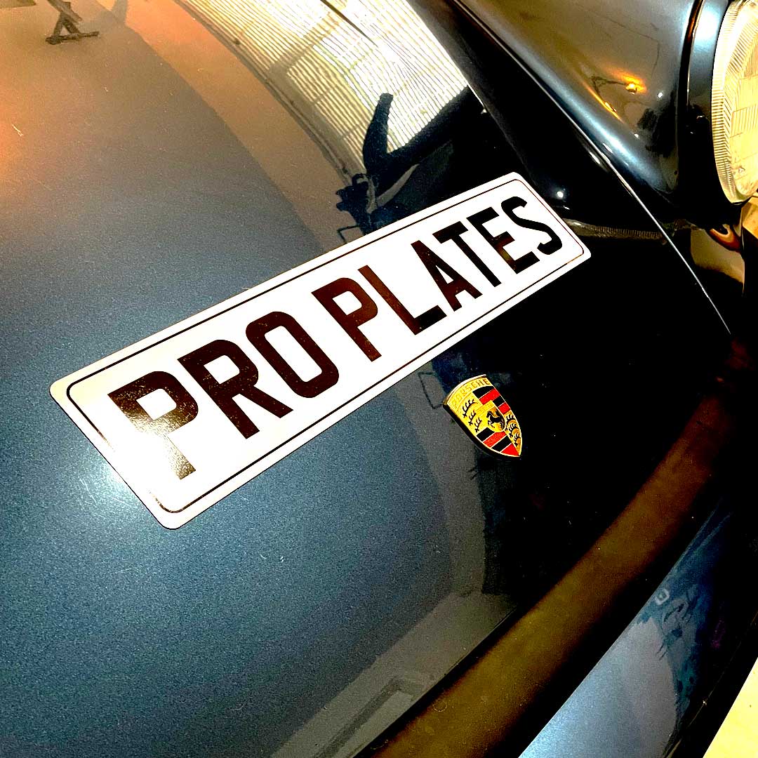 Magnetic Number plates