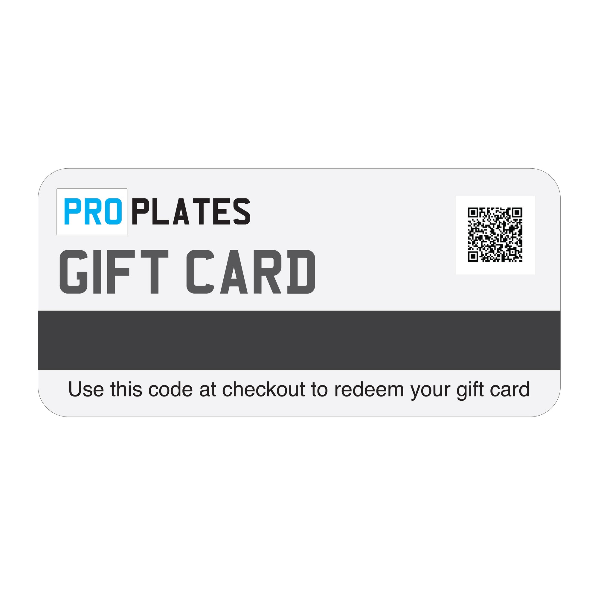 Pro Plates Number Plate Gift Card