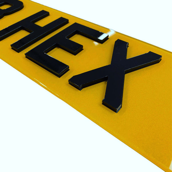 Tinted Number Plates | Free Shipping | Pro Plates