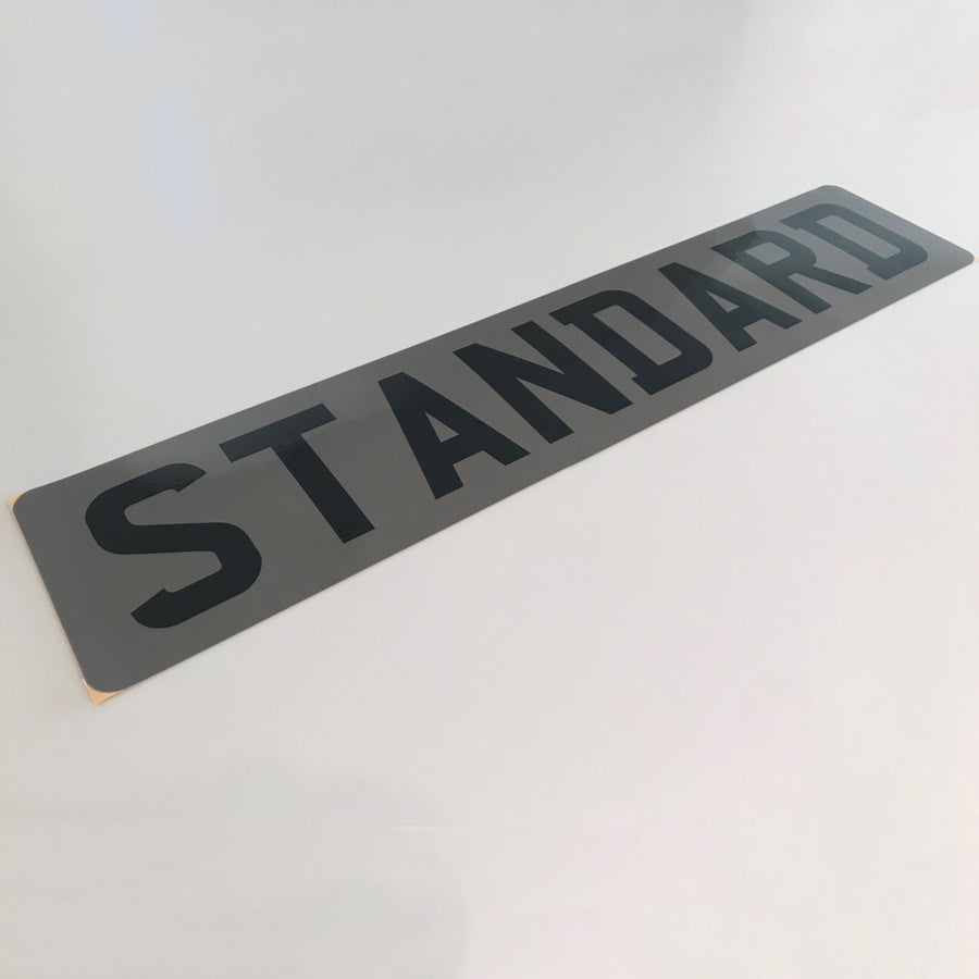 Stick On Number Plates Free Shipping Pro Plates