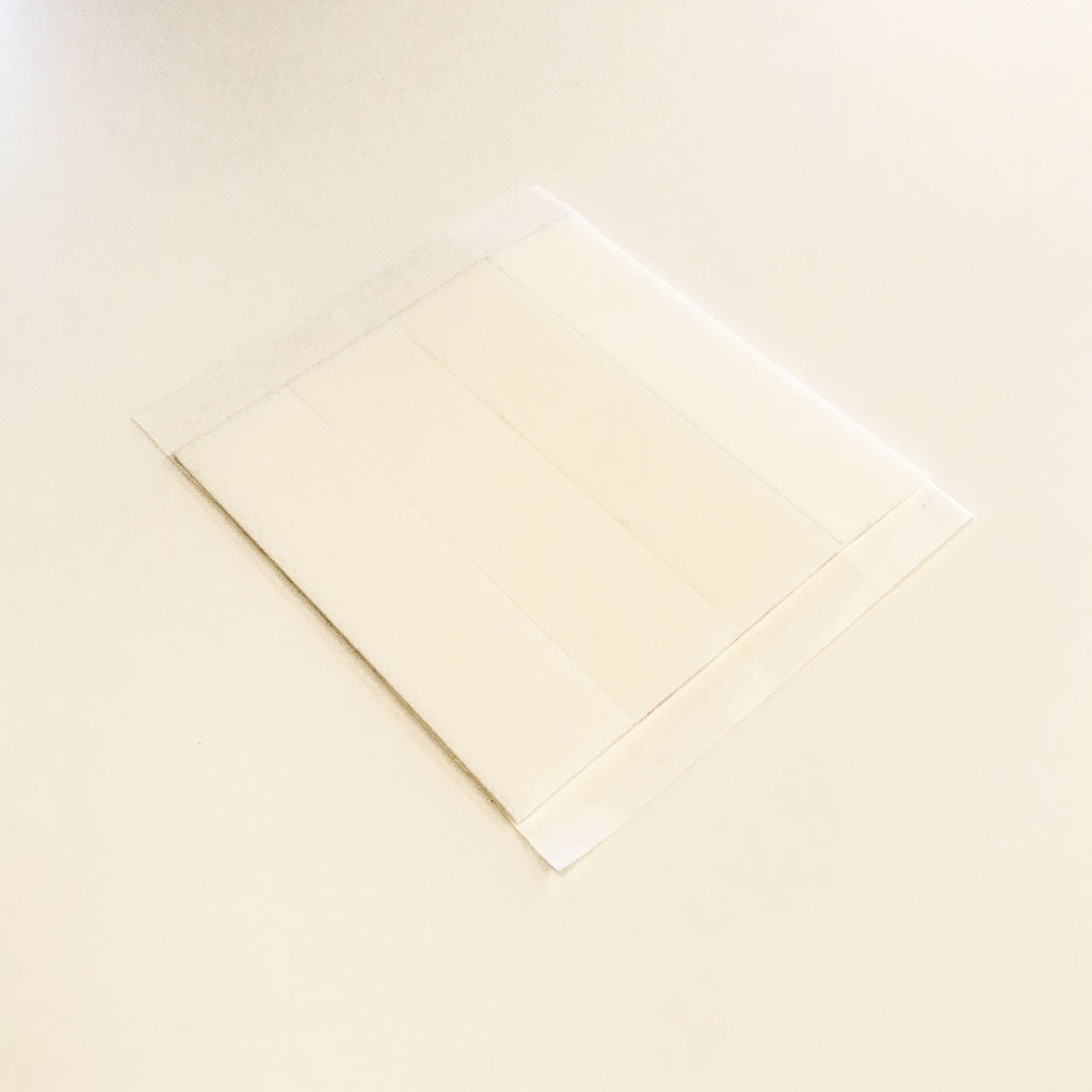 Number Plate Sticky Pads