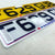Replica car number plates